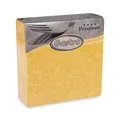 Serwetka PREMIUM Wzór-R żółta 40 x 40 cm [50 szt]