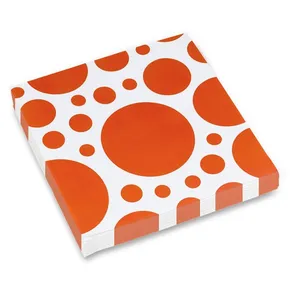 Ubrousky Solid Color Dots oranžové 20 ks