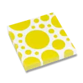 Serwetki Solid Color Dots żółte [20 szt.]