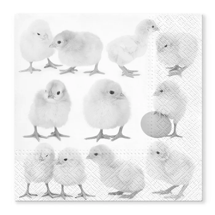 Główne zdjęcie produktu Ubrousky TaT 33x33 cm Little Chicken