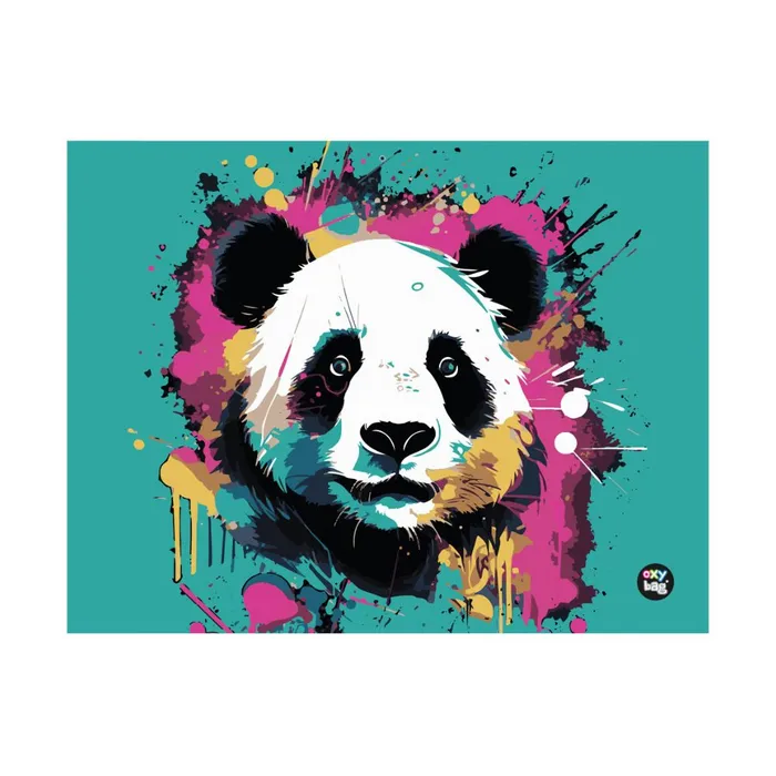 Główne zdjęcie produktu Ubrus do výtvarné výchovy 65x50cm Panda