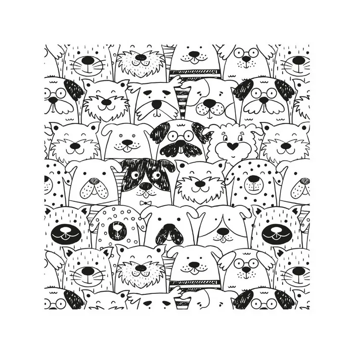 Główne zdjęcie produktu Ubrus do výtvarné výchovy 65x50cm Pets