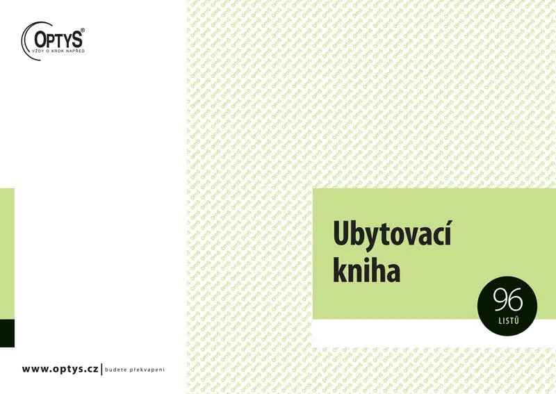 Główne zdjęcie produktu Ubytovací kniha A4 1272