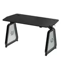 Następne zdjęcie produktu ULTRADESK Herní stůl BOOSTER, 136x70,5 cm, 75 cm, RGB podsvícení, držák sluchátek i nápoj