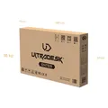 Następne zdjęcie produktu ULTRADESK Biurko dla gracza ENTER V2, 100x60 cm, 75cm, z uchwytem na słuchawki, kompaktowy rozmiar