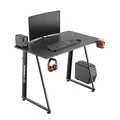 Następne zdjęcie produktu ULTRADESK Biurko dla gracza ENTER V2, 100x60 cm, 75cm, z uchwytem na słuchawki, kompaktowy rozmiar