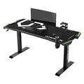 Następne zdjęcie produktu ULTRADESK Biurko dla gracza FORCE - białe, 166x70 cm, 76.5 cm, z podkładką pod mysz XXL, uchwyt na napoje i słuchawki