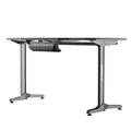 Następne zdjęcie produktu ULTRADESK Biurko dla gracza FRAG - BLACK, 140x66 cm, 76 cm, z podkładką pod mysz, uchwyt na słuchawki i napój