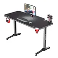 Następne zdjęcie produktu ULTRADESK Biurko dla gracza FRAG - WHITE, 140x66 cm, 76 cm, z podkładką pod mysz, uchwyt na słuchawki i napój