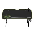 ULTRADESK Biurko dla gracza GRAND YELLOW-GREEN, 160x75 cm, 70-80 cm, 3 st. regulacji wysokości, XXL podkładka pod mysz, uchwyt na 
