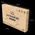 Następne zdjęcie produktu ULTRADESK Herní stůl LEVEL V2, 140x68cm, 72-117cm, elektricky nastavitelná výška, s XXL p