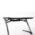 ULTRADESK Biurko dla gracza RACER, 120X64 cm, 77 cm, Podświetlenie RGB, z 4 podkładkami pod mysz XXL, z uchwytem na słuchawki