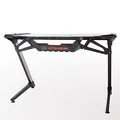 ULTRADESK Biurko dla gracza RACER, 120X64 cm, 77 cm, Podświetlenie RGB, z 4 podkładkami pod mysz XXL, z uchwytem na słuchawki
