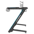 ULTRADESK Biurko dla gracza SPACE V2, 113x61.5cm, 77.5cm, podświetlane, z podkładką XL, uchwyt do słuchawek, na napój