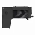 Następne zdjęcie produktu ULTRADESK Stół gamingowy WINGER - czarny, 111x155x60 cm, 75-122 cm, elektrycznie regulowana wysokość