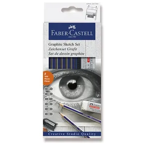 Zestaw do szkicowania grafitem Faber-Castell Goldfaber 8 szt.