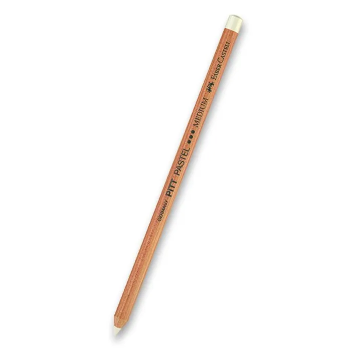 Główne zdjęcie produktu Umělecké pastely Faber-Castell Pitt Pastel,White medium 101 M