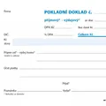 Następne zdjęcie produktu Univerzální pokladní doklad A6, 100 listů 1094