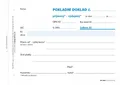 Univerzální pokladní doklad A6, 100 listů 1094