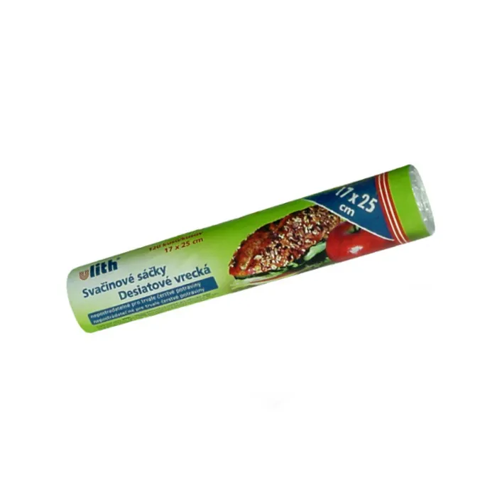 Główne zdjęcie produktu Univerzální sáček (HDPE) transparentní 17 x 25 cm 1L `S` [120 ks]