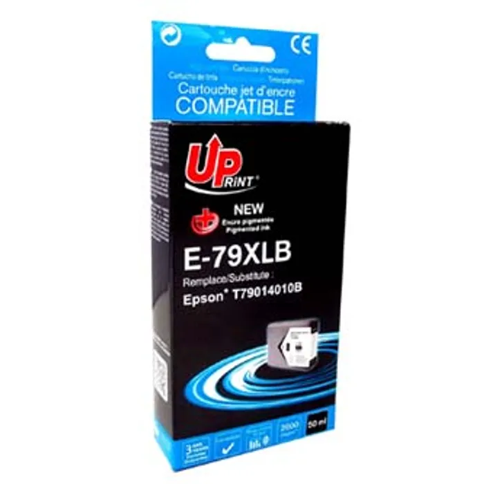 Główne zdjęcie produktu UPrint kompatibilní ink C13T79014010, s C13T79014010, 79XL, XL, black, 2600str., 50ml, E-