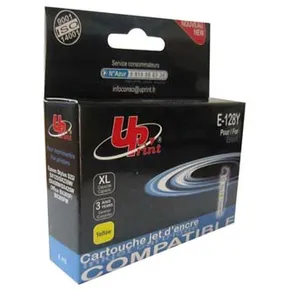 UPrint kompatybilny ink / tusz z C13T12844011, yellow, 270s, 10ml, E-128Y, dla Epson Stylus S22, SX125, 420W, 425W, Stylus Office