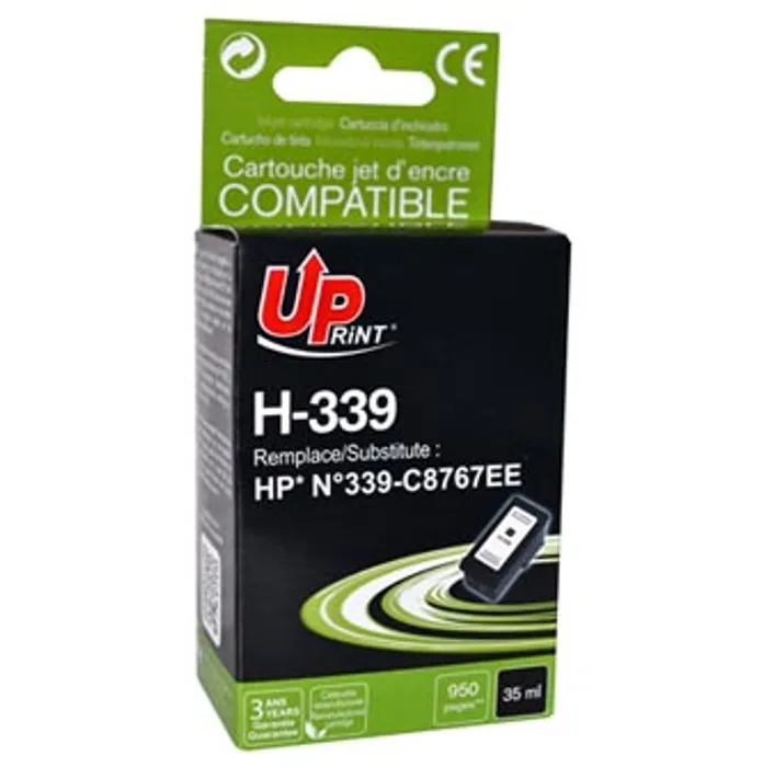 Główne zdjęcie produktu UPrint kompatibilní ink s C8767EE, black, 35ml, H-339B, pro HP Photosmart 8150, 8450, OJ-