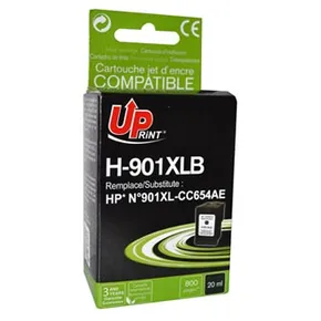 UPrint kompatybilny ink / tusz z CC654AE, HP 901XL, black, 20ml, H-901XLB, dla HP OfficeJet J4580