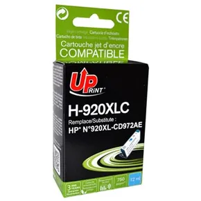 UPrint kompatybilny ink / tusz z CD972AE, HP 920XL, cyan, 12ml, H-920XLC, dla HP Officejet