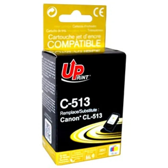 Główne zdjęcie produktu UPrint kompatibilní ink s CL513, color, 15ml, C-513CL, pro Canon MP240, MP260