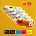 Następne zdjęcie produktu UPrint kompatybilny ink / tusz z CLI526, 2xblack/1xcyan/1xmagenta/1xyellow, C-525/526 PACK, z chipem, dla Canon Pixma MG5150, MG5