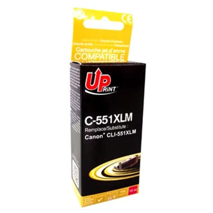 Główne zdjęcie produktu UPrint kompatibilní ink s CLI551M XL, magenta, 695str., 11ml, C-551XLM, high capacity, pr