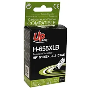 UPrint kompatybilny ink / tusz z CZ109AE, HP 655, black, 550s, 20ml, H-655XLB, dla HP Deskjet Ink Advantage 3525, 5525, 6525, 4615