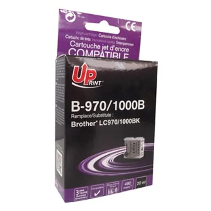 Główne zdjęcie produktu UPrint kompatibilní ink s LC-1000BK, black, 18ml, B-970B, pro Brother DCP-330C, 540CN, 13