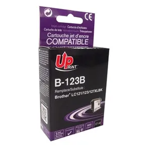 UPrint kompatybilny ink / tusz z LC-123BK, black, 600s, 17ml, B-123B, dla Brother MFC-J4510 DW