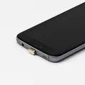 USB (2.0) Redukcja, magnetyczna końcówka-Lightning M, 0, srebrna, redukcja do kabla magnetycznego