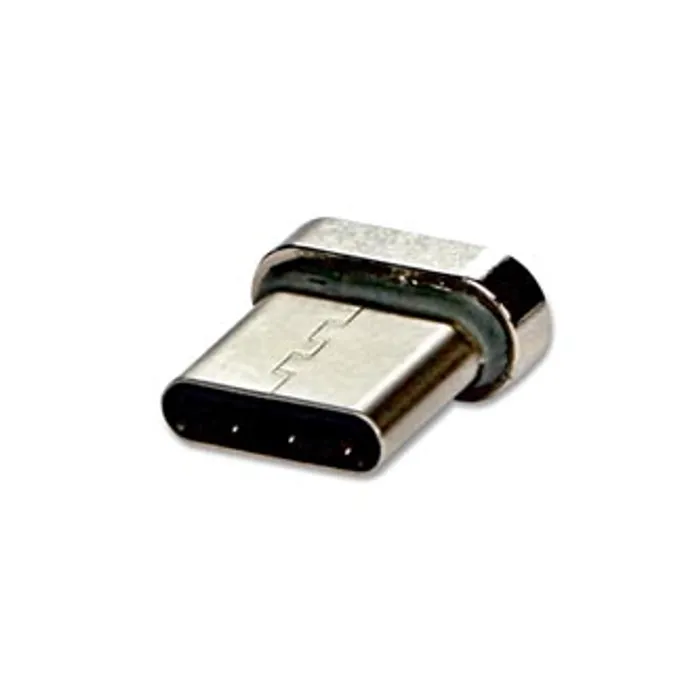 Główne zdjęcie produktu USB (2.0) Redukce, Magnetický konec-USB C (3.1) M, 0, stříbrná, redukce k magnetickému ka
