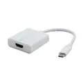 USB (3.1) Adapter, USB C (3.1) M-HDMI F, 0, biały, 4K2K@30Hz