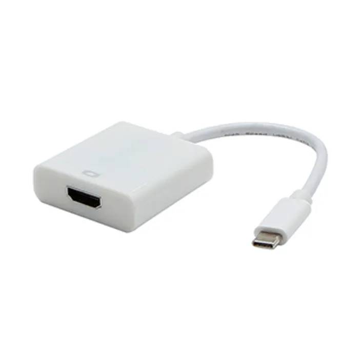 Główne zdjęcie produktu USB (3.1) Adaptér, USB C (3.1) M-HDMI F, 0, bílý, 4K2K@30Hz