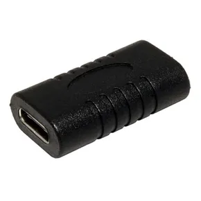 USB (3.1) Złączka, USB C (3.1) F-USB C (3.1) F, 0, czarna, plastic bag