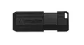 8 GB USB Flash 2.0, 10/4 MB/s, paski, VERBATIM, czarny