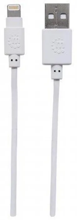 Główne zdjęcie produktu USB kabel "iLynk", lightning, 2 m, bílá, MANHATTAN