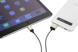 USB kabel, lightning, 30 cm, VERBATIM, zlatá