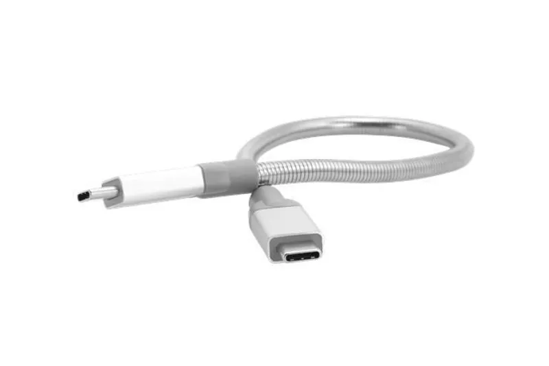 Główne zdjęcie produktu USB kabel, stříbrná, 30 cm, USB-C 3.1 - USB-C, VERBATIM
