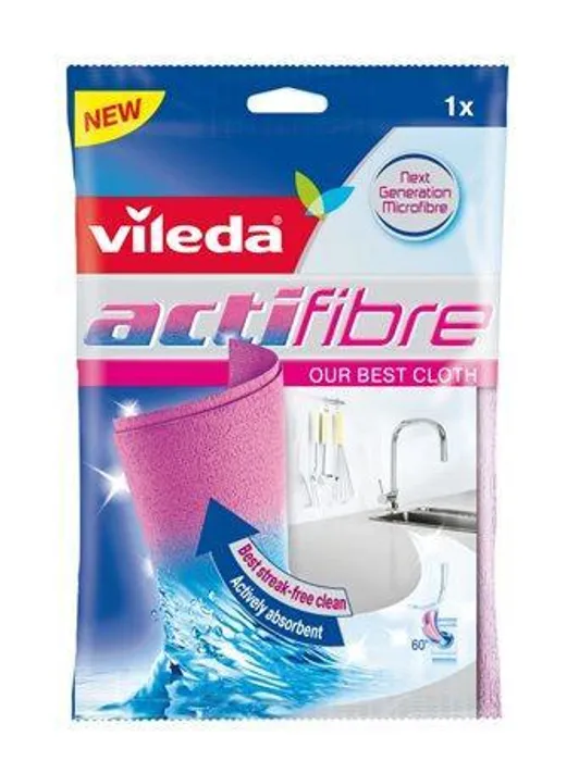 Główne zdjęcie produktu Útěrka "Actifibre", 29x29 cm, 1 ks, VILEDA