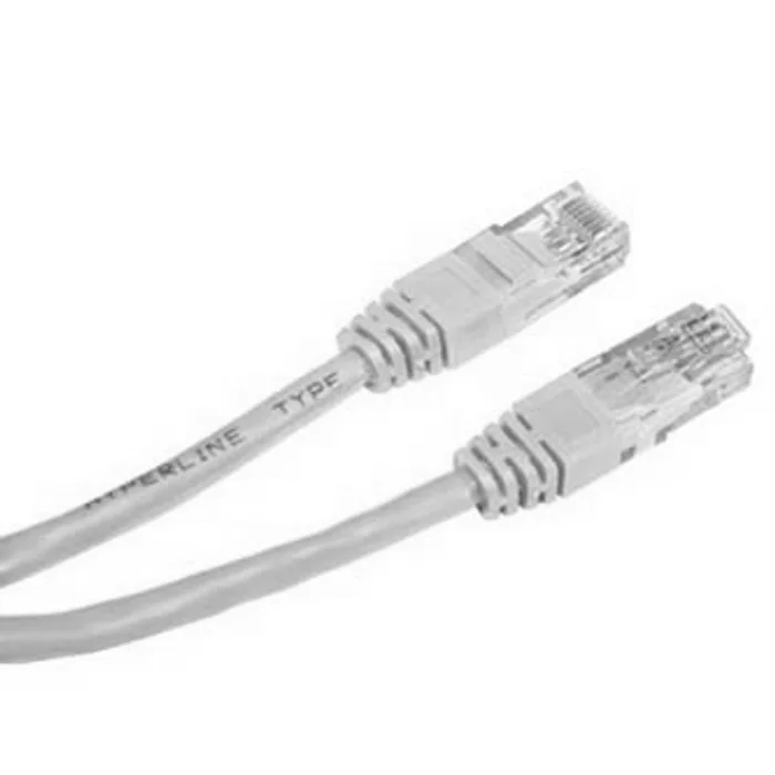 Główne zdjęcie produktu UTP patchcord, Cat.5e, RJ45 M-0.25m, nestíněný, žlutý, economy