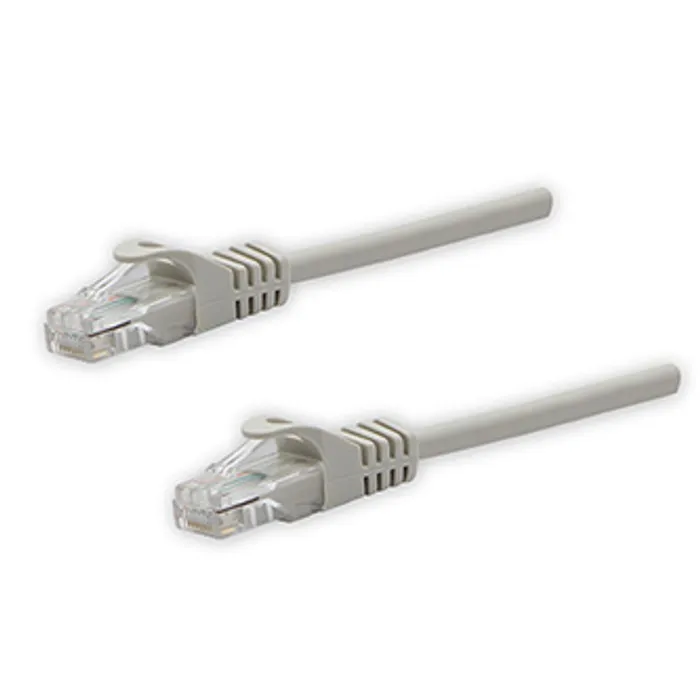 Główne zdjęcie produktu UTP patchcord, Cat.5e, RJ45 M-10m, nestíněný, šedý, čistá měď, economy