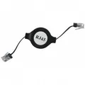 Następne zdjęcie produktu UTP patchcord, Cat.5e, RJ45 M-1.2m, nieekranowany, nawijany, czarny, Logo, LOGO bag
