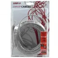 Następne zdjęcie produktu UTP patchcord, Cat.5e, RJ45 M-15m, nieekranowany, szary, Logo, blistr
