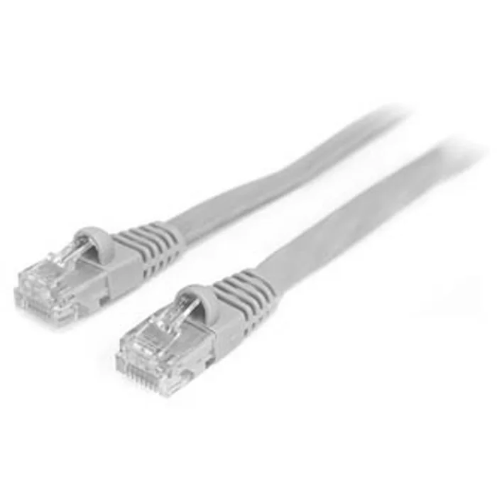 Główne zdjęcie produktu UTP patchcord, Cat.5e, RJ45 M-2m, nestíněný, plochý, šedý, economy